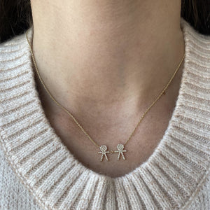 Kids Pave Necklace