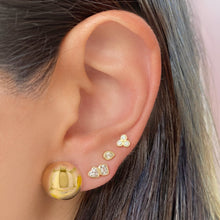 Load image into Gallery viewer, Golden Round Earrings
