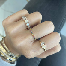 Load image into Gallery viewer, Rainbow Eternity Band

