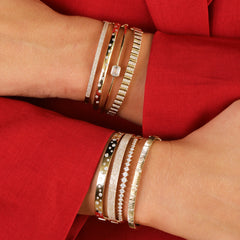 Five Line Pave Bangle