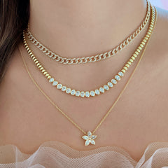Diamond Cuban Link Necklace