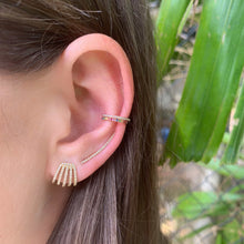 Load image into Gallery viewer, Five Pave Wrap Earrings
