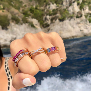Adina's jewels rainbow ring hotsell
