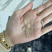 Load image into Gallery viewer, Small Pave Heart Charm
