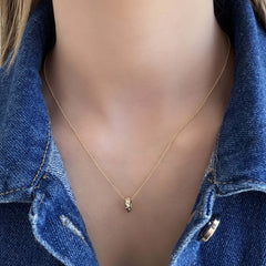 Thin Scattered Diamonds Loop Charm