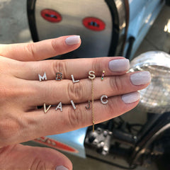 Initial Pave Stud