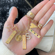 Load image into Gallery viewer, Gemstones Pave Charm Plate
