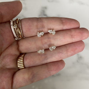 Two-Diamond Stud Earring