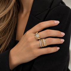 Interlocking Stacked Ring