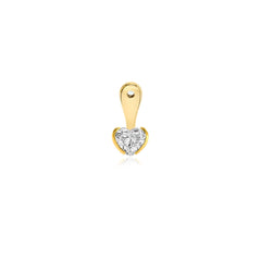 Solitaire Lab Diamond Half Bezel Jacket Earring (SINGLE)