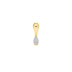 Solitaire Lab Diamond Half Bezel Jacket Earring (SINGLE)