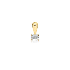 Solitaire Lab Diamond Prong Jacket Earring (SINGLE)
