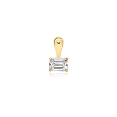 Solitaire Lab Diamond Prong Jacket Earring (SINGLE)