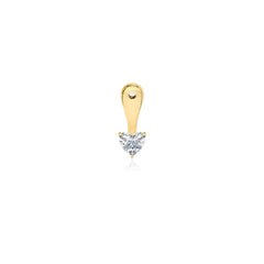 Solitaire Lab Diamond Prong Jacket Earring (SINGLE)