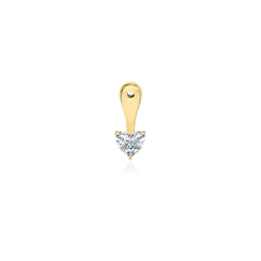 Solitaire Lab Diamond Prong Jacket Earring (SINGLE)