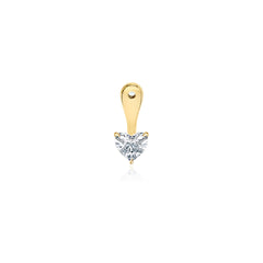 Solitaire Lab Diamond Prong Jacket Earring (SINGLE)