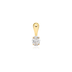 Solitaire Lab Diamond Prong Jacket Earring (SINGLE)