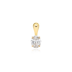 Solitaire Lab Diamond Prong Jacket Earring (SINGLE)