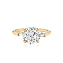 Load image into Gallery viewer, Large Baguette Diamond Shape Engagement Ring

