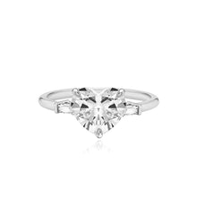 Load image into Gallery viewer, Large Baguette Diamond Shape Engagement Ring
