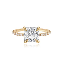 Load image into Gallery viewer, Pave Band Engagement Ring
