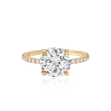 Load image into Gallery viewer, Pave Band Engagement Ring
