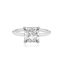 Load image into Gallery viewer, Diamond Gold Band Engagement Ring
