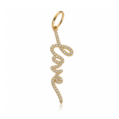 Large Script Love Charm