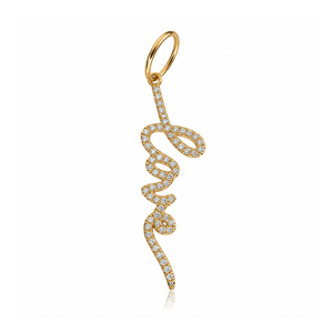 Large Script Love Charm