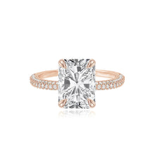 Load image into Gallery viewer, Dome Pave Diamond Engagement Ring
