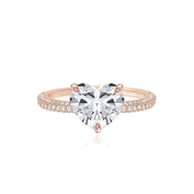 Load image into Gallery viewer, Dome Pave Diamond Engagement Ring
