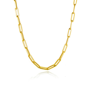 Large Paperclip Necklace Chain