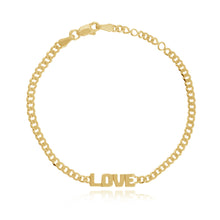 Load image into Gallery viewer, Love Cuban Chain Bracelet
