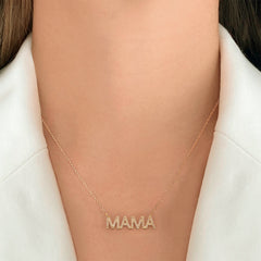 MAMA Diamond Necklace