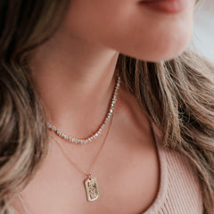 Diamond MOM Charm