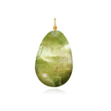 Load image into Gallery viewer, Large One Diamond Stone Charm
