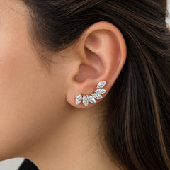 Marquise Diamond Ear Crawler