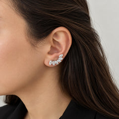 Marquise Diamond Ear Crawler