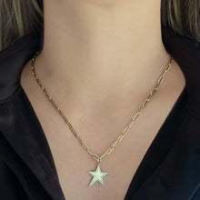 Load image into Gallery viewer, Modern Pave Outline Star Charm
