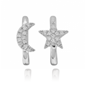Small Moon Star Huggies