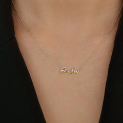 Ombre Name Necklace