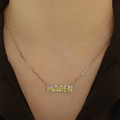 Ombre Name Necklace