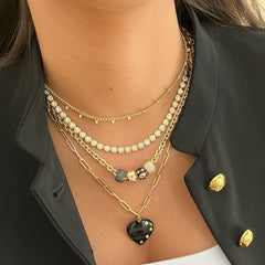 Pave Diamonds Loop Charm