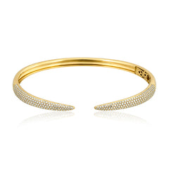 Pave Claw Bangle