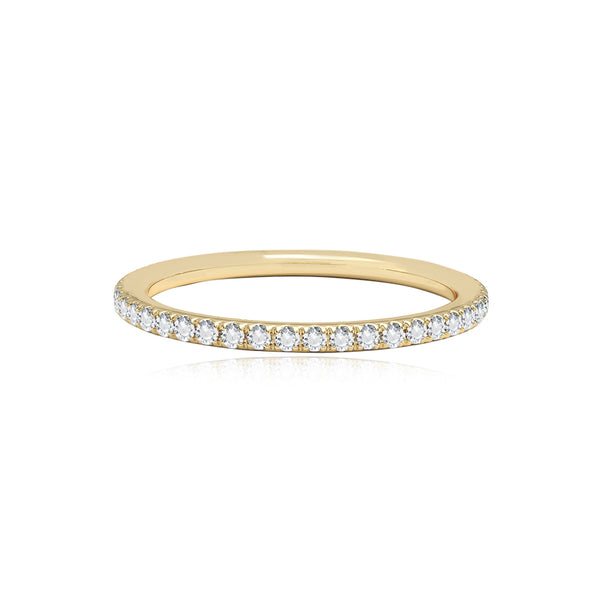 Pave Band Wedding Ring