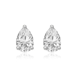 Pear Diamond Studs