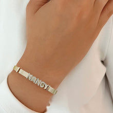 Load image into Gallery viewer, Personalized Clip On Bangle
