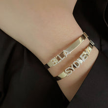 Load image into Gallery viewer, Personalized Clip On Bangle
