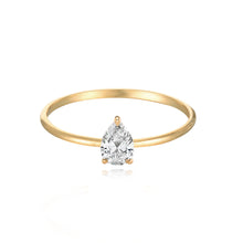 Load image into Gallery viewer, Small Solitaire Diamond Ring
