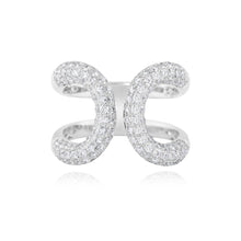 Load image into Gallery viewer, Open Pave Dome Ring
